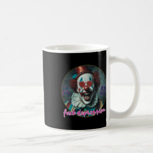 Caneca De Café Depressão - Palhaço - Sistema de Saúde Mental