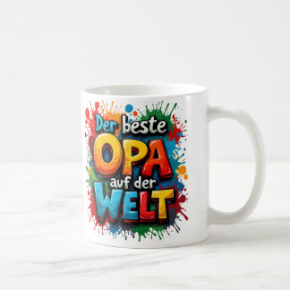 Caneca De Café Der beste Opa auf der Welt 1
