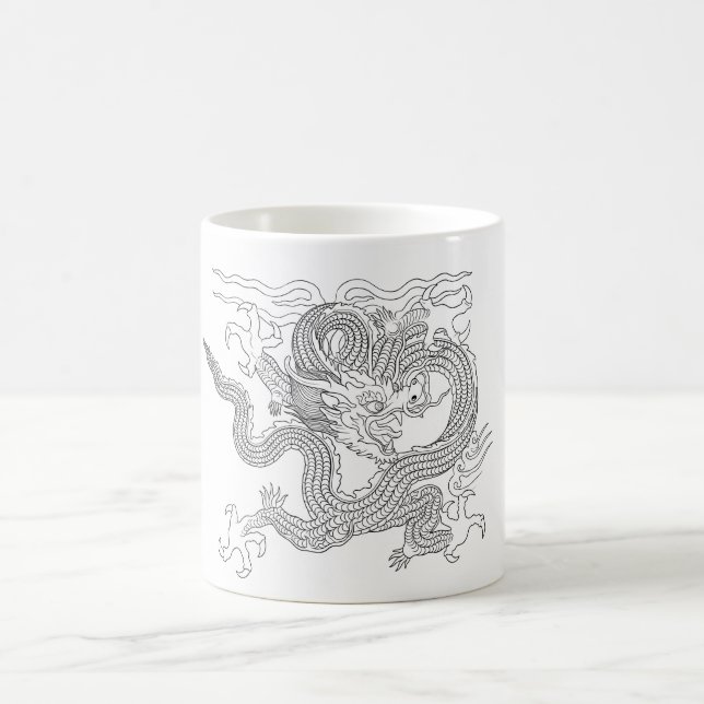 Caneca De Café Der Drache (Centro)