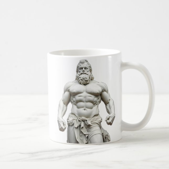 Caneca De Café Der größte Held aller Zeiten – Herkules in Gold (Direita)