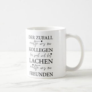Caneca De Café Der Zufall Machte Uns Zu Kollegen, Arbeit Geschenk