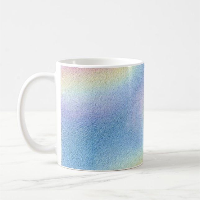 Caneca De Café Deriva do Céu Pastel (Esquerda)
