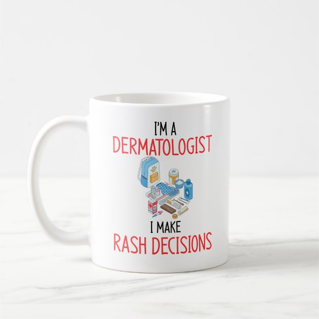 Caneca De Café Dermatologista (Esquerda)