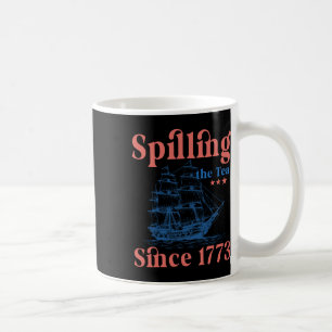 Caneca De Café Derramando o Chá Desde 1773 Patriótico 4 de Julho