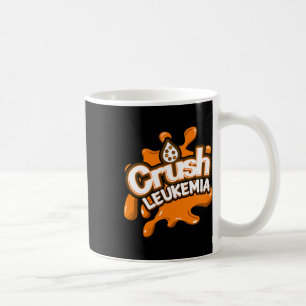 Caneca De Café Derrote a Leucemia Conscientização Cura Câncer de