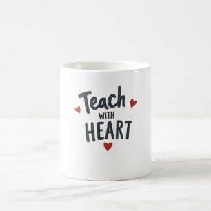 Caneca De Café Des de citação do professor inspirador