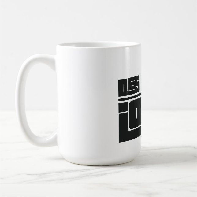 Caneca De Café Des Moines - Iova (Esquerda)