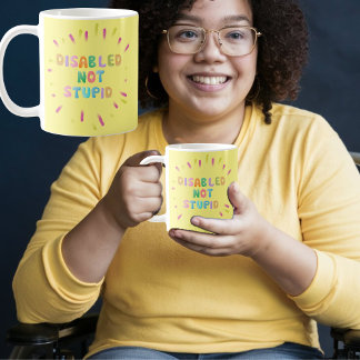 Caneca De Café Desabilitar a igualdade de reconhecimento de defic