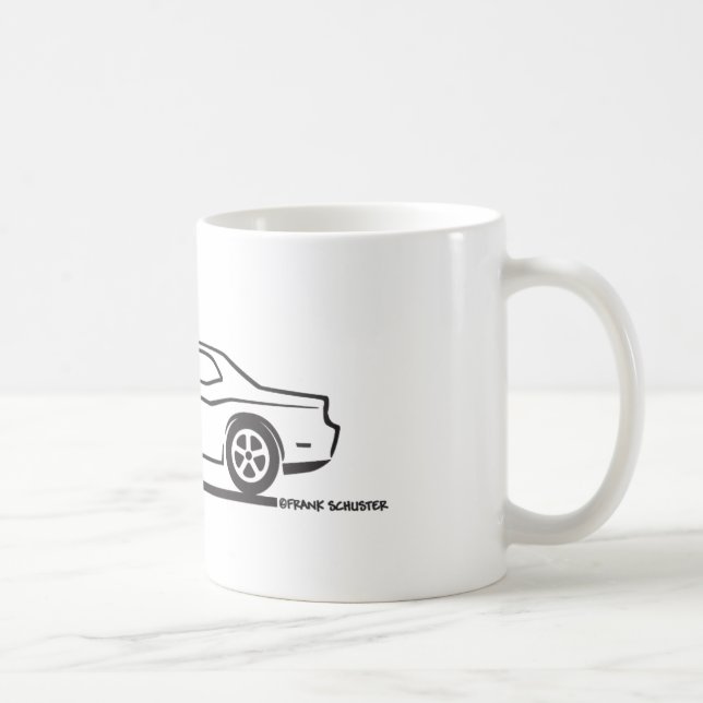 Caneca De Café Desafiador Dodge 2010 (Direita)
