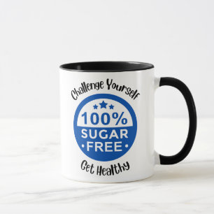 Caneca de Café Desafie-se Fique Saudável