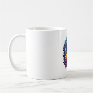 Caneca De Café Desafio de Basquete de Abóbora