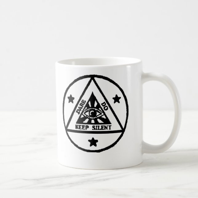 Caneca De Café Desafio. Faça. Mantenha silencioso! O código do (Direita)