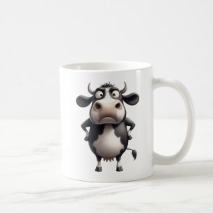 Caneca De Café Desaprovando Vaca Leiteira - É melhor que o café s