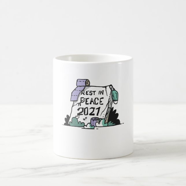 Caneca De Café Descanso em Paz 2021 (Centro)