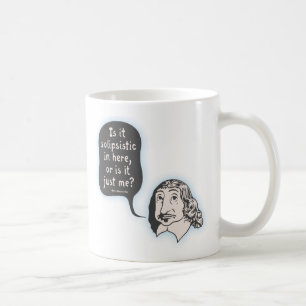 Caneca De Café Descartes Solipsistic