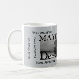 Caneca De Café Descendente w/Room de Mayflower para 8 nomes do