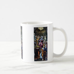 Caneca De Café Descida do Espírito Santo pelo EL de Greco