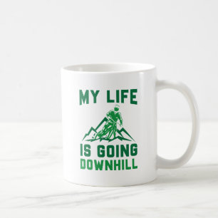 Caneca De Café Descida Mountain Bike