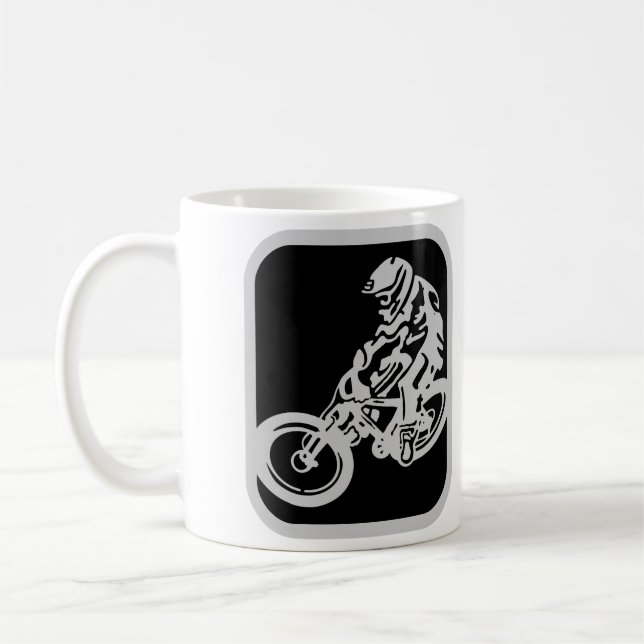 Caneca De Café Descida MTB (Esquerda)