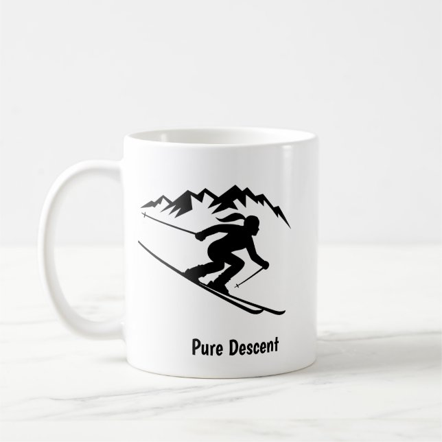 Caneca De Café "Descida Pura" (Esquerda)