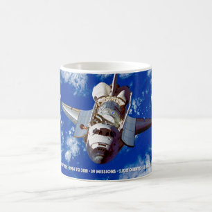 CANECA DE CAFÉ DESCOBERTA DO ESPAÇO DOS EUA