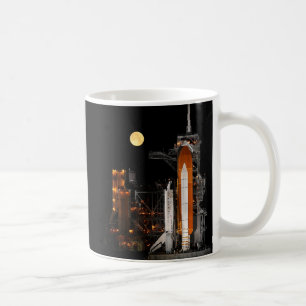Caneca De Café Descoberta do Shuttle de Espaço e Lua