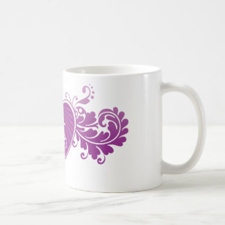 Caneca De Café Descolamento Fangirl Purple Heart (caneca)