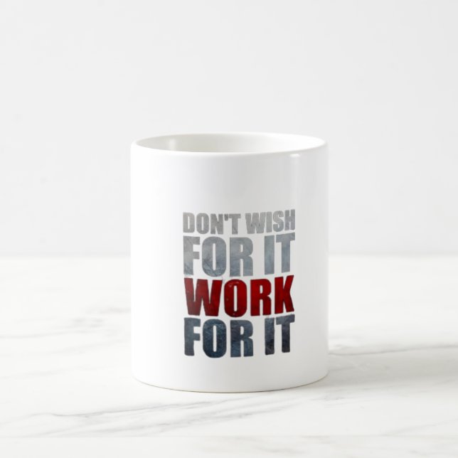 Caneca De Café Descubra Nossos Canhões Motivacionais De Citação. (Centro)