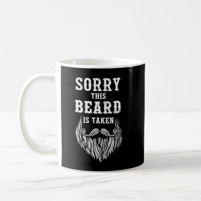 Caneca De Café Desculpe, essa barba foi tirada como um Dia de os  (Esquerda)