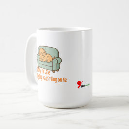 Caneca De Café Desculpe, Estou Atrasado – Problemas de Dono de Ca