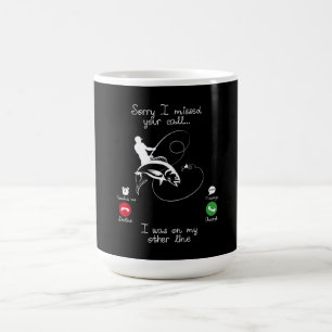 Caneca De Café Desculpe-me por ter perdido a sua chamada. Eu esta