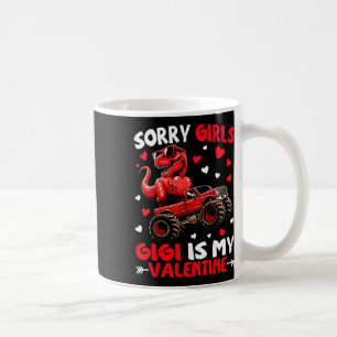 Caneca De Café Desculpe Meninas Gigi É Meu Dinossauro Monstro Do 