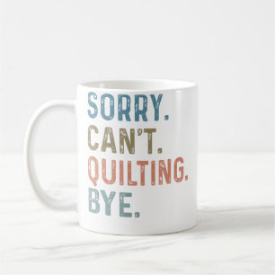 Caneca De Café Desculpe Não Costura Tchau Amor Costura