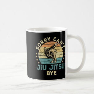 Caneca De Café Desculpe Não Jiu Jitsu Tchau BJJ Engraçado