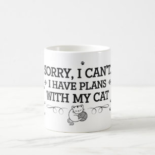 Caneca De Café Desculpe, não posso
