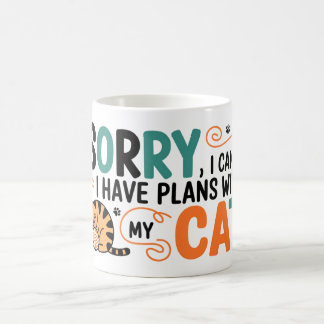 Caneca De Café Desculpe, não posso 2