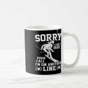 Caneca De Café Desculpe, não posso atender sua ligação, estou em 