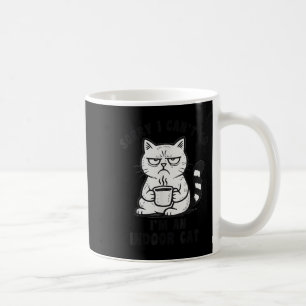 Caneca De Café Desculpe, Não Posso Ir, Sou um Gato Indoor Diverti