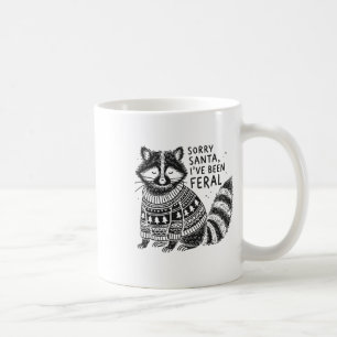 Caneca De Café Desculpe, Papais noeis, Eu Fui Uma Camisa De Natal