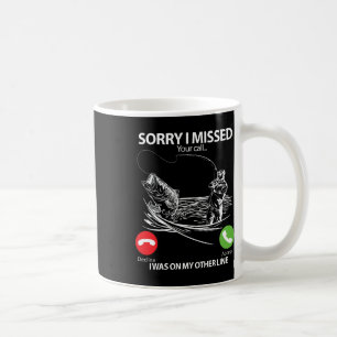 Caneca De Café Desculpe, perdi sua ligação. Estava na minha outra