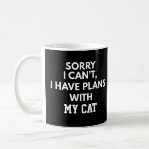 CANECA DE CAFÉ DESCULPE PERSONALIZADO NÃO POSSO TENHO PLANOS COM