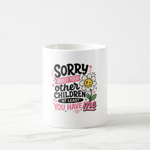 Caneca De Café Desculpe Por Seus Filhos Fofo Fofas Mãe mães