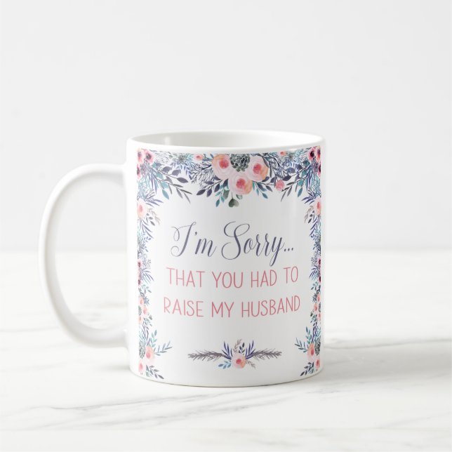 Caneca De Café Desculpe Por Ter Levantado Meu Marido (Esquerda)