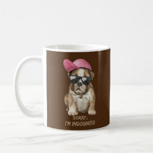 Caneca De Café DESCULPE, SOU INDOGNITO (Cãozinho do Cachorro de I