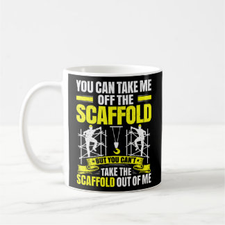 Caneca De Café Desdobramento Da Scaffolder Do Scaffold