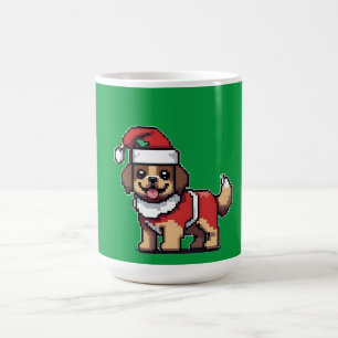 Caneca De Café Desejamos-lhe um feliz natal com papais noeis de c