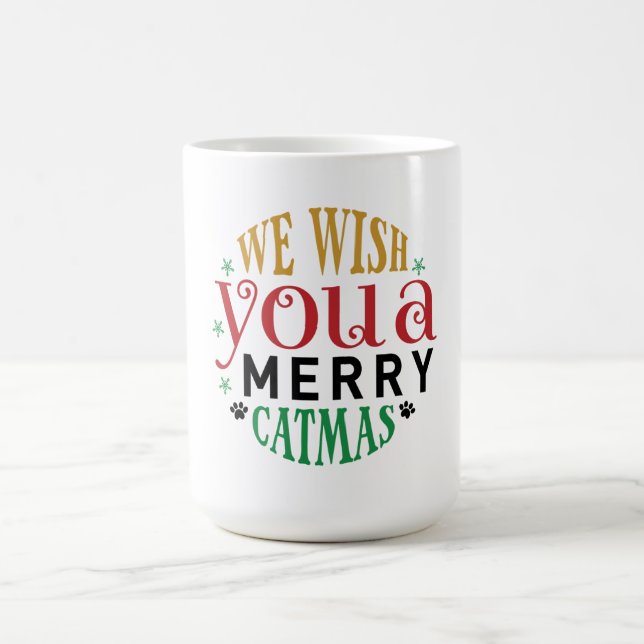 Caneca De Café Desejamos-Lhe Um Natal Muito Engraçado (Centro)