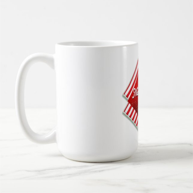Caneca De Café Desejamos um feliz natal - O17 (Esquerda)