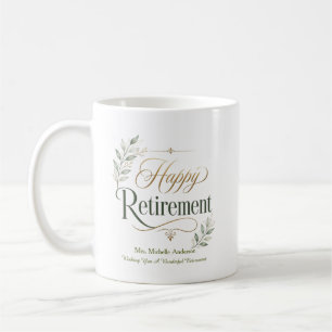 Caneca De Café Desejando-lhe uma maravilhosa aposentadoria Person