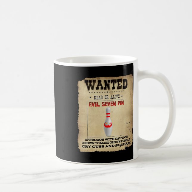 Caneca De Café Desejava Mau de Sete Pinos Bolas Mulheres Mens Eng (Direita)